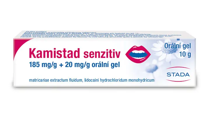Kamistad® Senzitiv, ústní gel