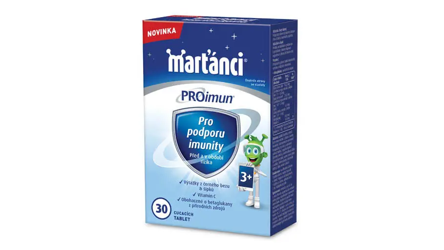 Marťánci® cucavé tablety s Imunactivem